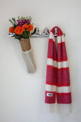 Dupe Dupe Chrome Puffy Wall Hanger in Chrome at Urban Outfitters