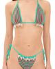 Dur Doux Dur Doux Costal Bikini Set Aqua/Coral/Mocha - 1