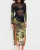 Dur Doux Dur Doux Miami Palm Maxi Dress Miami Palm Print - 2