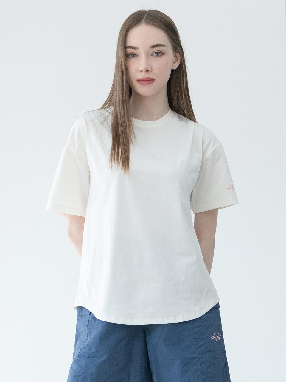 DURAN Back Soft Sorona Oversized Fit Cover T-Shirt DTF4S