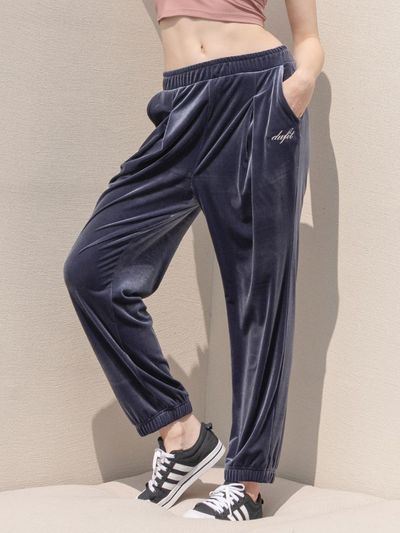 DURAN Back Velvet Healing Jogger Pants DBF3W - 9158 2col