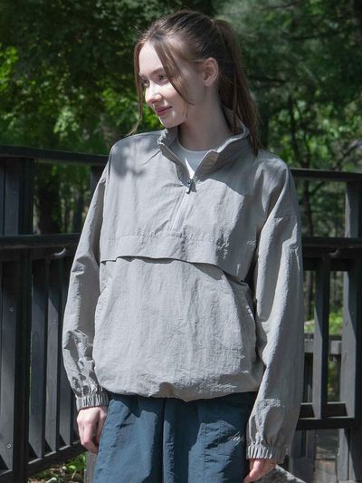 DURAN Duran Ritz High Neck Anorak Zip Up Windbreaker 3 c