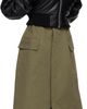 Duran Lantink Duran Lantink Black 'Over The Shoulders' Leather Bomber Jacket - 4