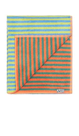 Dusen Dusen Dusen Dusen Grasshopper Stripe Bath Towel