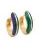 Dévé Dévé Locus Solus Hoops Lapis & Malachite One - 1