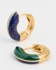 Dévé Dévé Locus Solus Hoops Lapis & Malachite One - 4