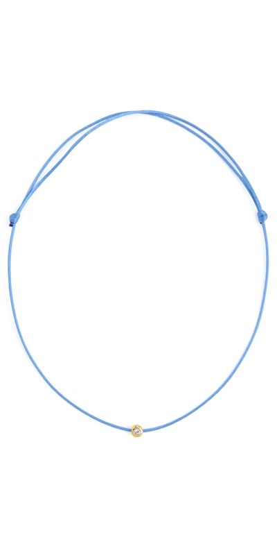 Dévé Dévé Mini Brise Soleil Necklace Blue One
