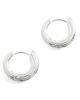 Dévé Dévé Mini Non-Conformist Hoop Earrings Sterling Silver One - 1