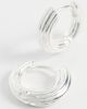Dévé Dévé Mini Non-Conformist Hoop Earrings Sterling Silver One - 4