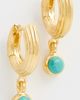 Dévé Dévé Mini Non-Conformist Hoops Turquoise One - 2