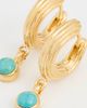 Dévé Dévé Mini Non-Conformist Hoops Turquoise One - 4