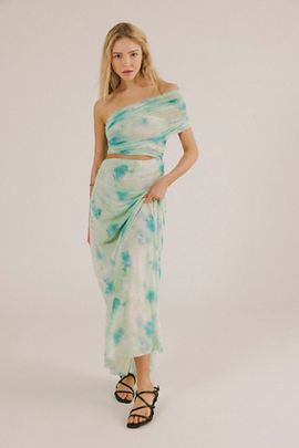 DZO DŽO Lia One-Shoulder Maxi Dress