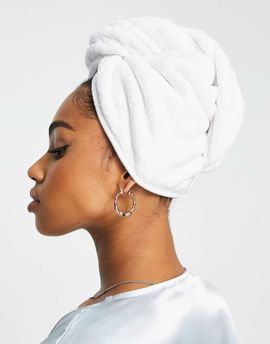 Easilocks Easilocks Classic Fluffy Towel Wrap - White