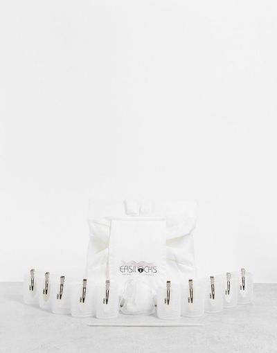 Easilocks Easilocks Glam On The Go Bag Hair Roller Set - White-No color