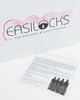 Easilocks Easilocks Masterpiece 12 Piece HD Fibre Clip In Hair Extensions-Blue - 3