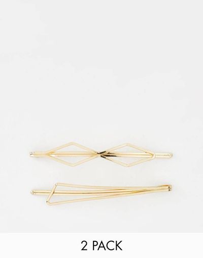 Easilocks Easilocks Stay Golden Fashion Hair Pins x2-No color