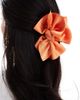 Easilocks Easilocks X ASOS Exclusive Bow Hair Claw - Orange-Purple - 1