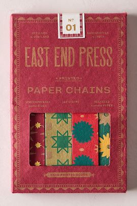 East End Press Festive Paper Chain Kit