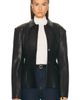 EAVES EAVES Aina Leather Cinched Jacket - 2