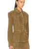 EAVES EAVES Aina Suede Cinched Jacket - 2