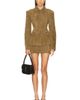 EAVES EAVES Aina Suede Cinched Jacket - 4
