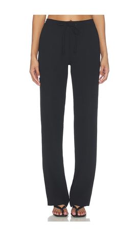 EAVES EAVES Brynn Polished Crepe Pant