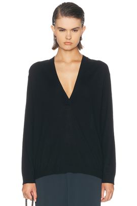 EAVES EAVES Geri V Neck Top