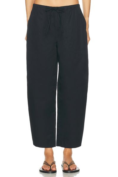 EAVES EAVES Lana Cropped Barrel Leg Pant