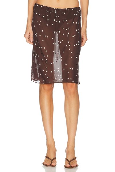 EAVES EAVES Malene Midi Skirt