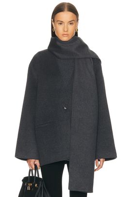 EAVES EAVES Ragni Wool Scarf Jacket