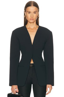 EAVES EAVES Unne Polished Crepe Blazer