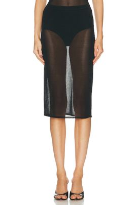 EAVES EAVES Wrenley Knit Skirt