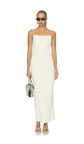 EAVES EAVES x Blake Evin Dani Crepe Maxi Dress