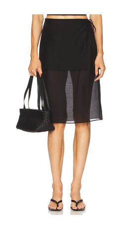EAVES EAVES x Coco Ettore Apron Midi Skirt