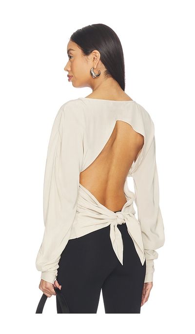 EAVES EAVES x Jasmine Tookes Amari Open Back Top