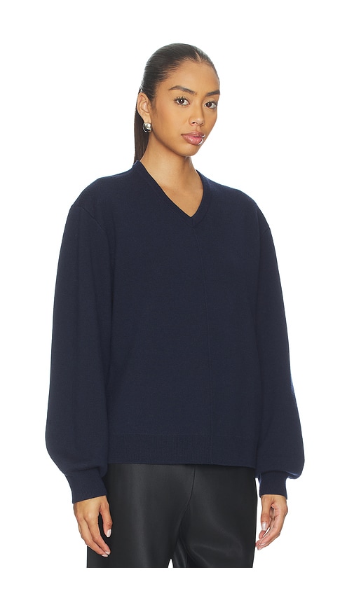EAVES - Zooey Double Faced V-neck Sweater