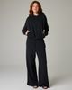 eavolu eavolu Baikal Eco-Luxe Fleece Dolman Crop Hoodie - Cloud-Soft Comfort - 1