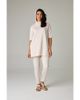 eavolu eavolu Malawi Eco-Luxe Fleece Hooded Tunic/Dress - Cloud-Soft Comfort - 1