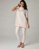 eavolu eavolu Malawi Eco-Luxe Fleece Hooded Tunic/Dress - Cloud-Soft Comfort - 3