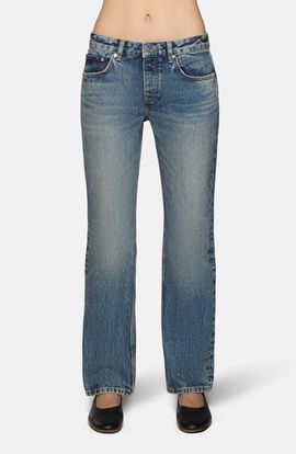 EB Denim EB Denim Ariel Mid Rise Straight Leg Jeans