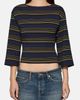 EB Denim EB Denim Douglas Striped Crop Top - 1