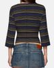 EB Denim EB Denim Douglas Striped Crop Top - 2