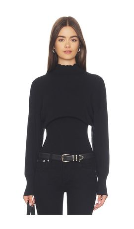 EB Denim EB Denim Forest Turtleneck Top