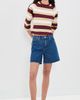 EB Denim EB Denim Kingsley Top Burgundy Soft Pink Stripe - 5