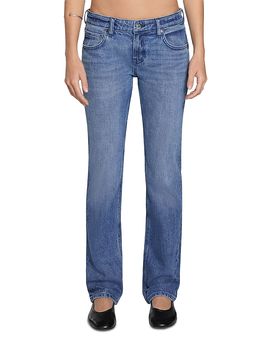 Eb Denim Eb Denim Lennon Low Rise Slim Cigarette Jeans in Coldwater
