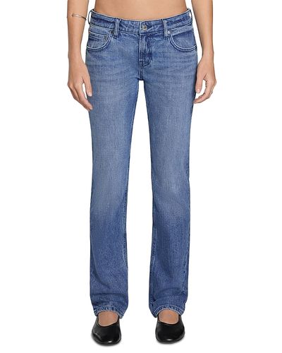 Eb Denim Eb Denim Lennon Low Rise Slim Cigarette Jeans in Coldwater