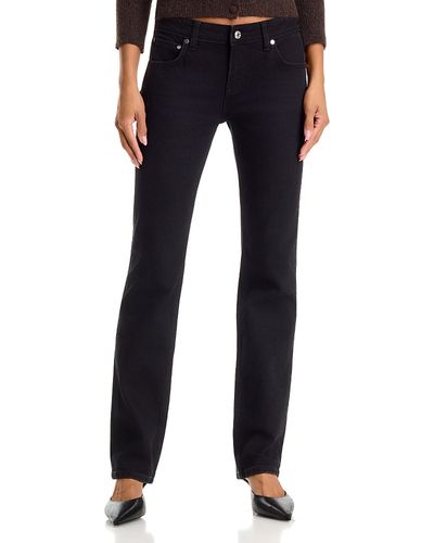 Eb Denim Eb Denim Lennon Slim Cigarette Low Rise Jeans in Noir