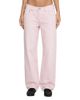 Eb Denim Eb Denim Low Rise Baggy Jeans in Soft Pink - 1