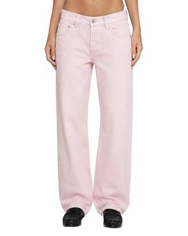 Eb Denim Eb Denim Low Rise Baggy Jeans in Soft Pink