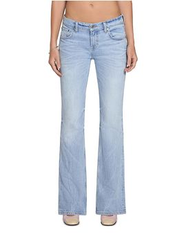 Eb Denim Eb Denim Maria Low Rise Bootcut Jeans in On The Rox